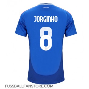 Italien Jorginho Frello #8 Replik Heimtrikot EM 2024 Kurzarm